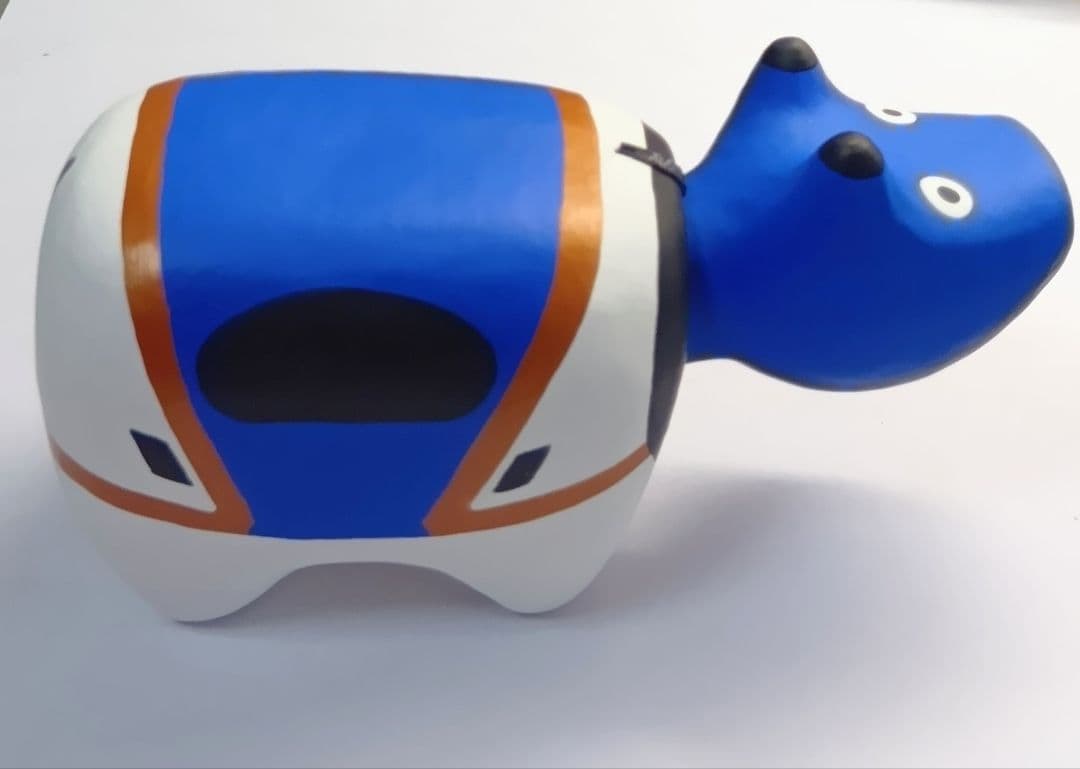 炎*い様 新品　野沢民芸　赤ベコ　新幹線　3号　3個セット