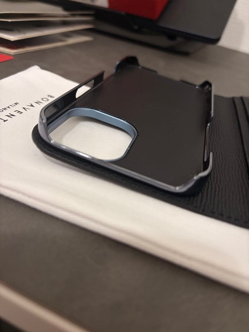 定価2.2万 完売品ボナベンチュラ iPhone17 手帳ケース付属品完備 美品