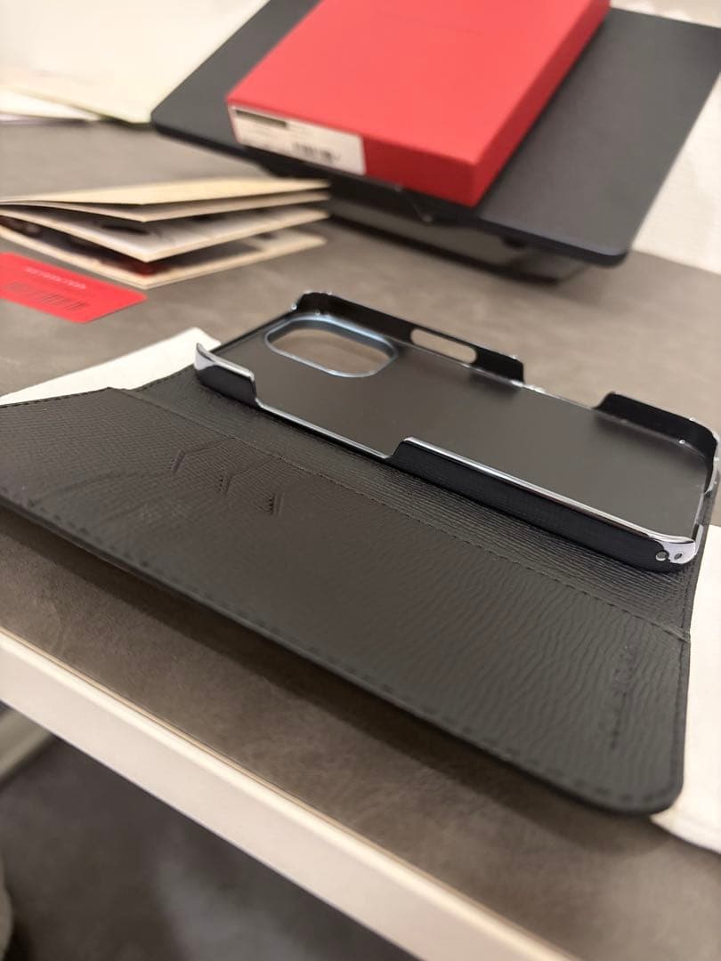 定価2.2万 完売品ボナベンチュラ iPhone17 手帳ケース付属品完備 美品