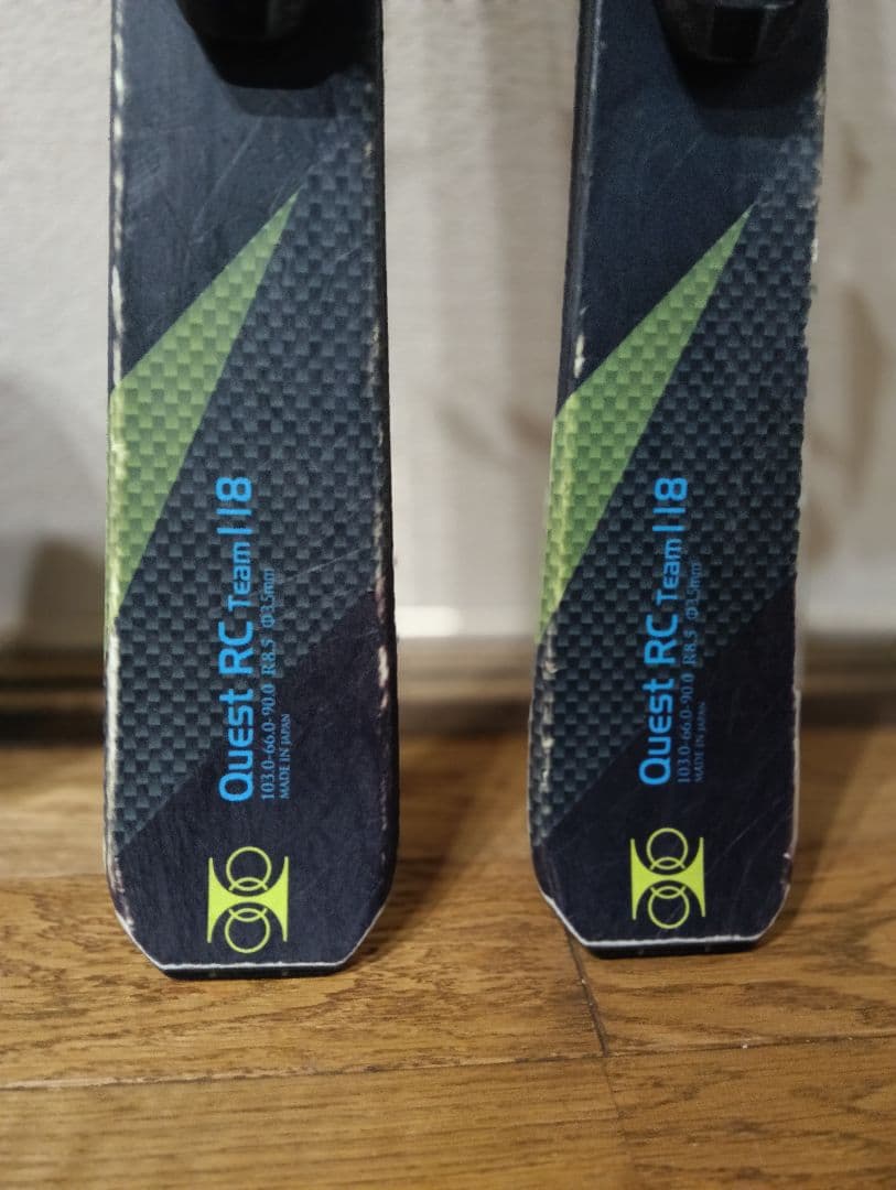 スキー3点セット Hart118cm スキー板、21cmブーツ子ども用