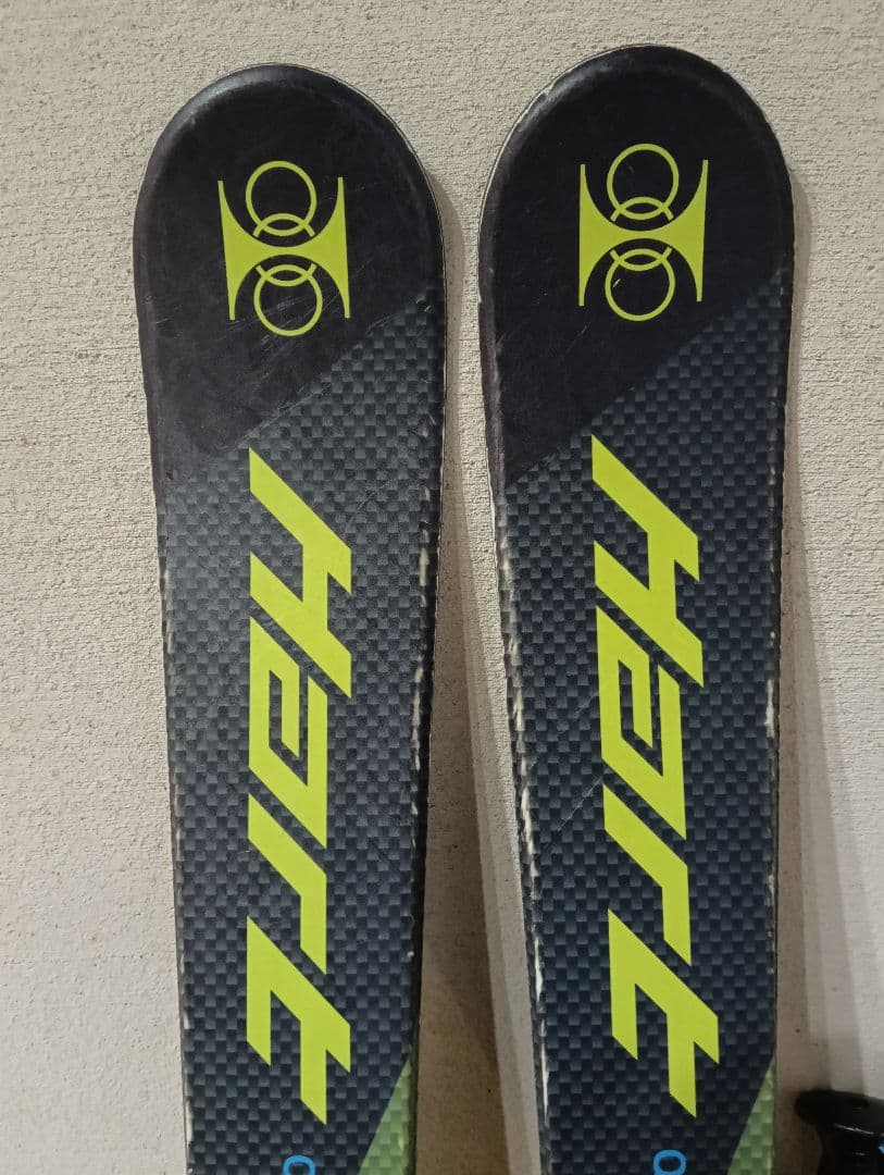 スキー3点セット Hart118cm スキー板、21cmブーツ子ども用