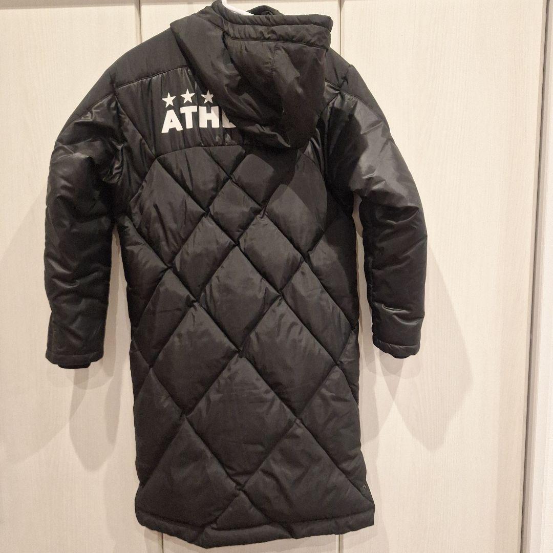お値下げしました！美品　アスレタ　ベンチコート　　サッカー　160