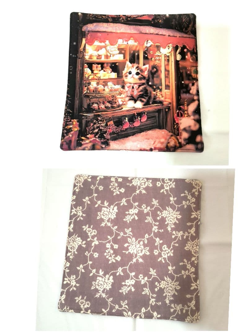 Yourelia様】ハンドメイドオーダー★犬猫★ポーチ&巾着&ハンカチ10点