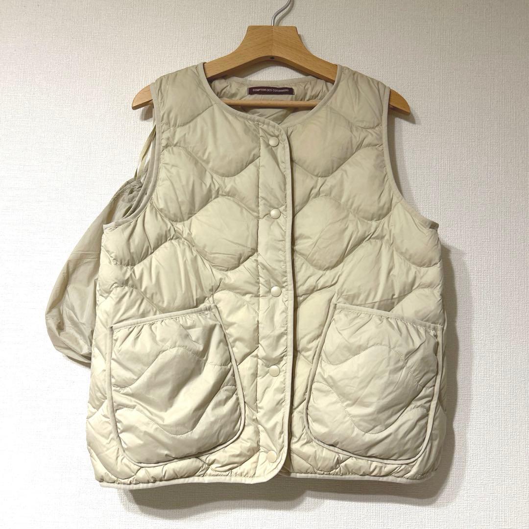 【未使用】ユニクロ ウルトラライトダウンベスト コントワーデコトニエ　XL