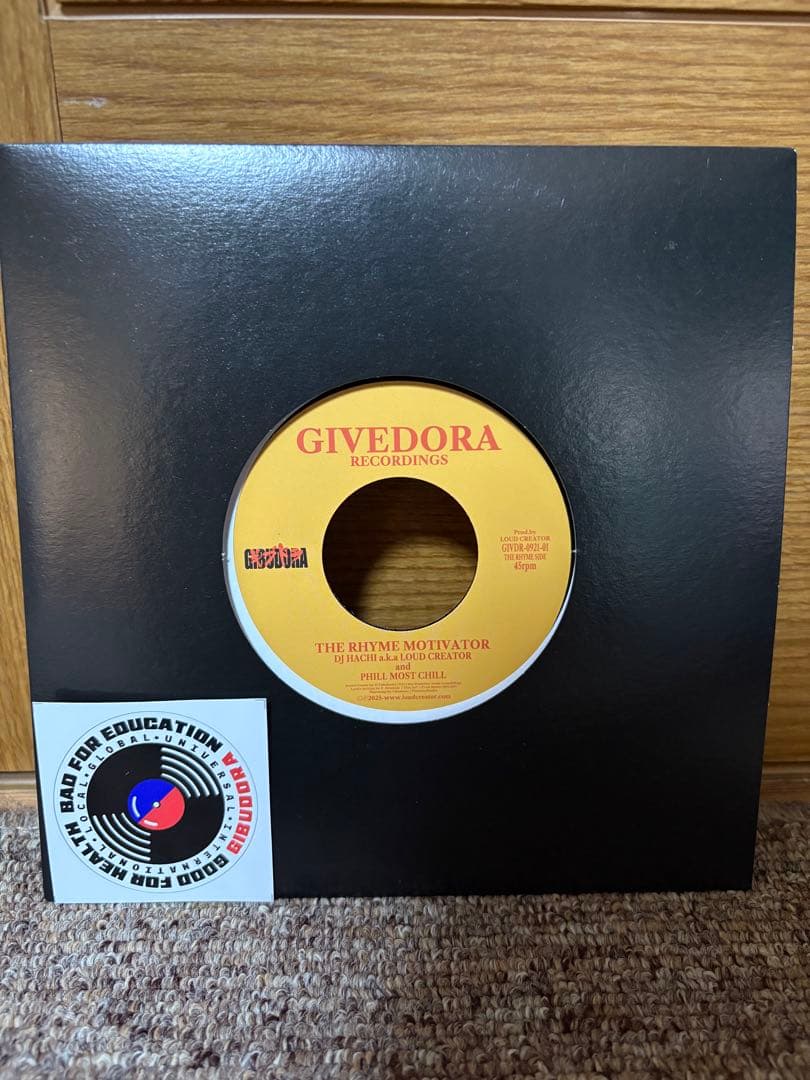 邦楽 THE RYHME MOTIVATOR DJ HACHI LOUDCREATOR