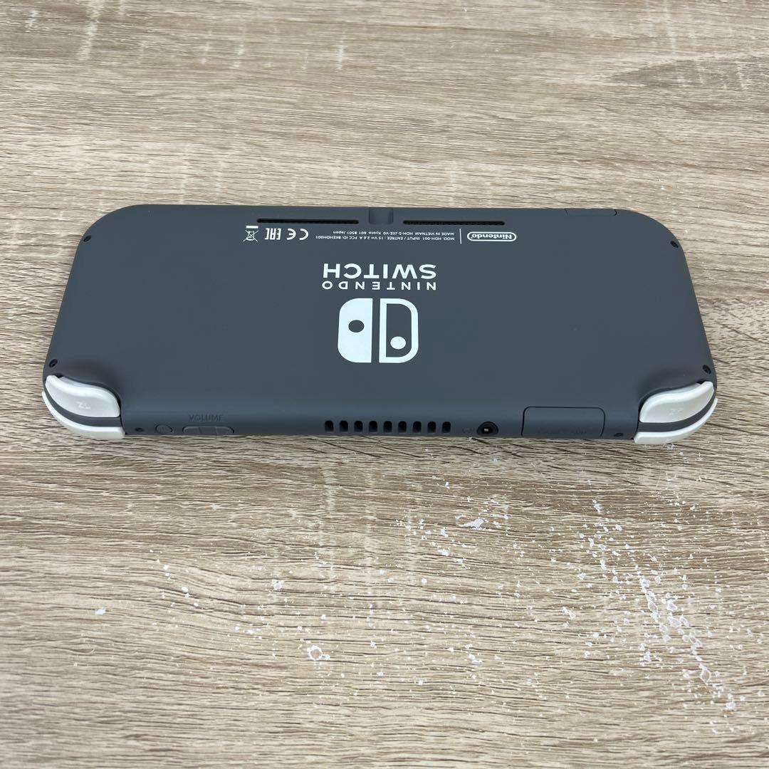 Nintendo Switch liteグレー本体(充電器付き)
