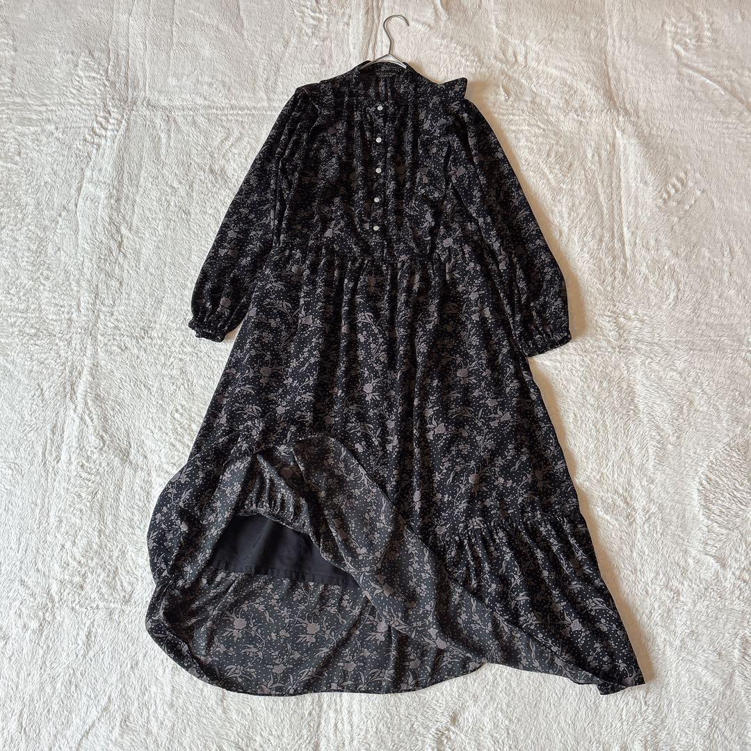 [超美品]ハグオーワー ワンピース リバティプリント マロリープリント 花柄