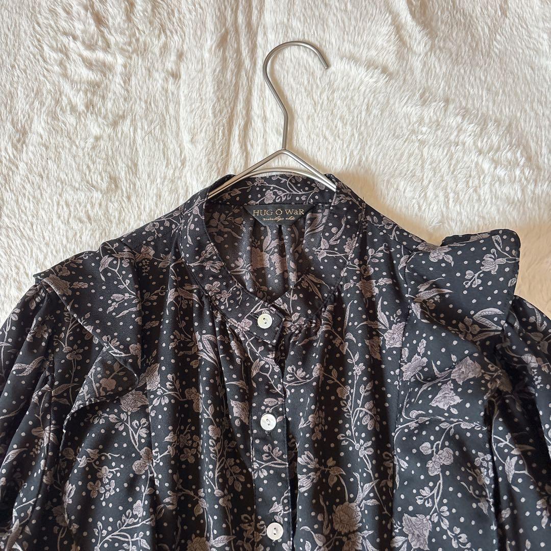 [超美品]ハグオーワー ワンピース リバティプリント マロリープリント 花柄