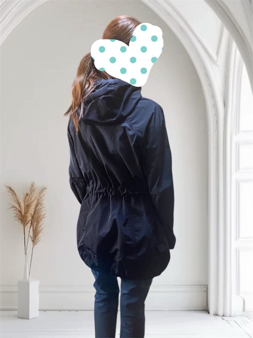 最終値下げ！＊MONCLER モンクレール ＊ウエストリボンナイロンコート