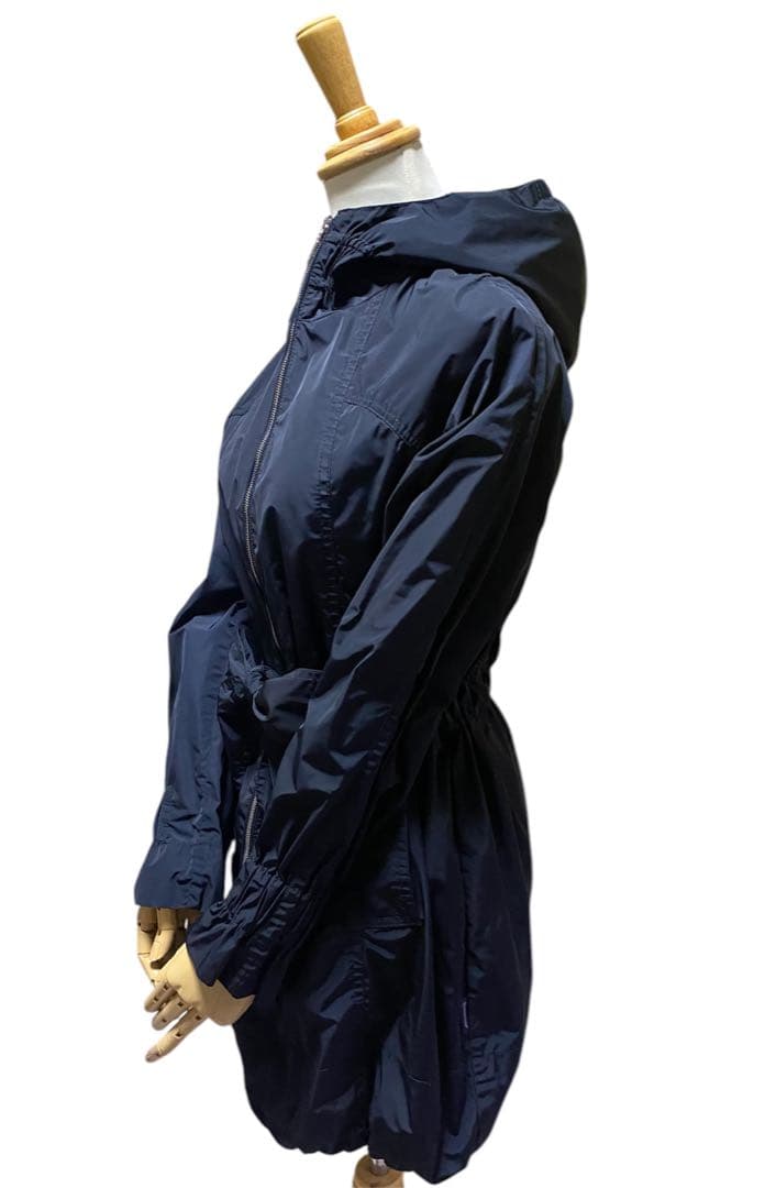 最終値下げ！＊MONCLER モンクレール ＊ウエストリボンナイロンコート