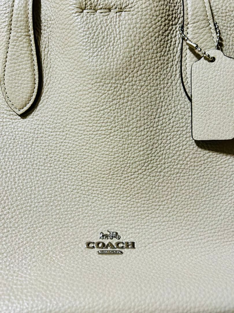 ★Coach/コーチ/ハンナ キャリーオール-美品★