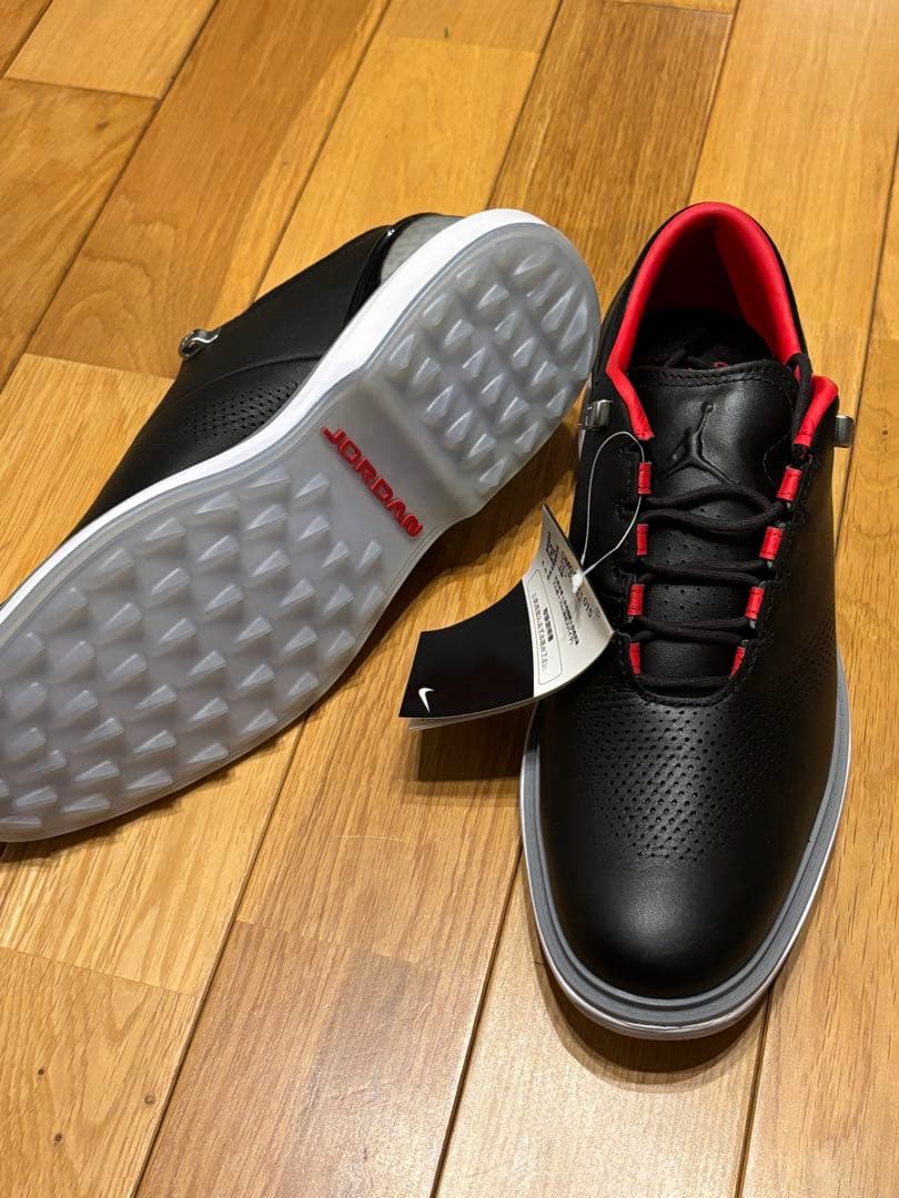 新品ナイキ ジョーダンADG4 ブラック 27cm ゴルフシューズ