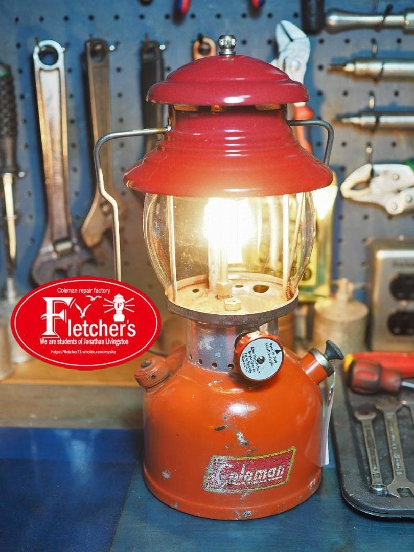 1954年11月 コールマン 200A ランタン（イエローボーダー）t87