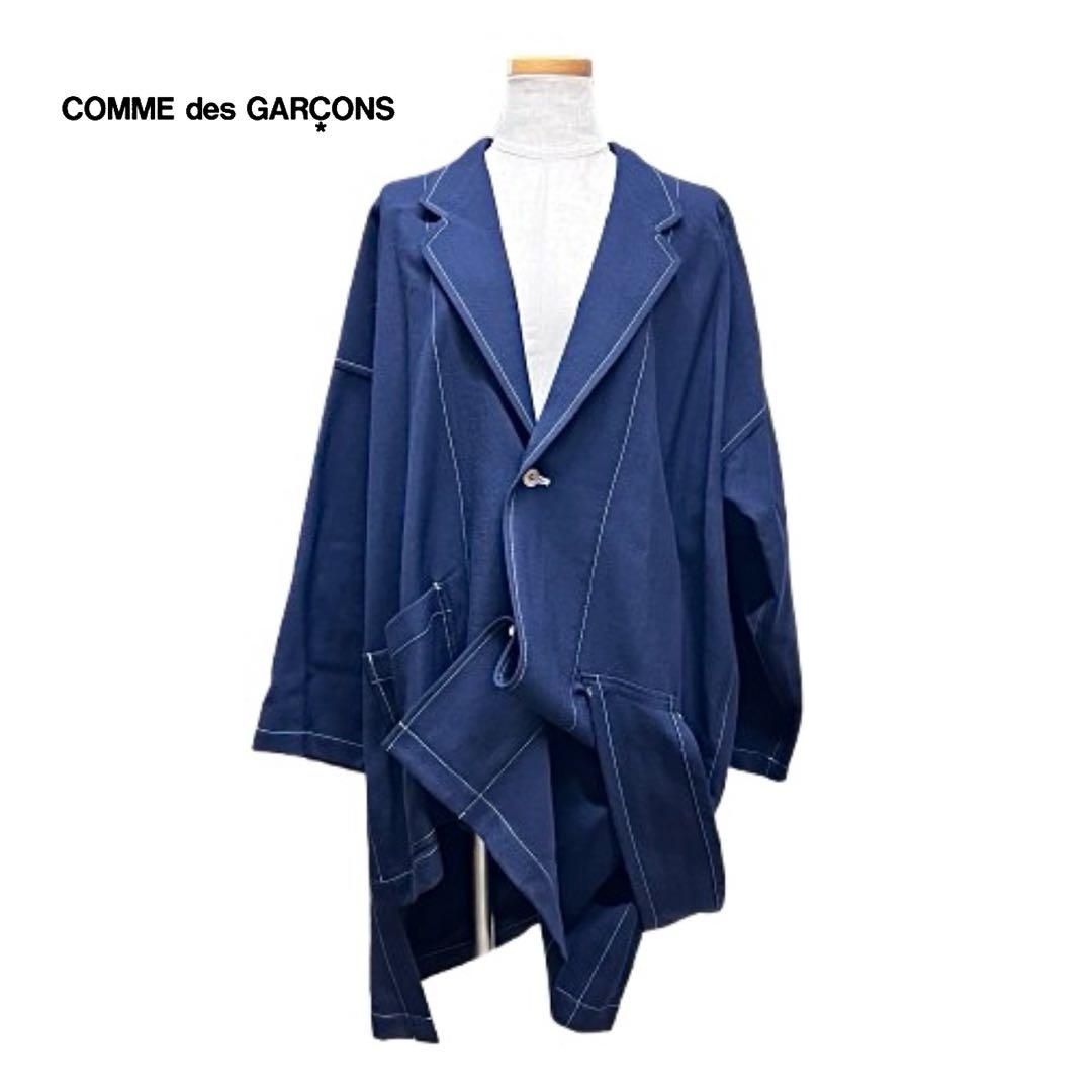美品！コムデギャルソン アシメントリー ウール ジャケット アーカイブmi088