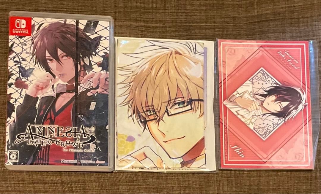 AMNESIA Switch LATER×CROWD 限定版　2点セット
