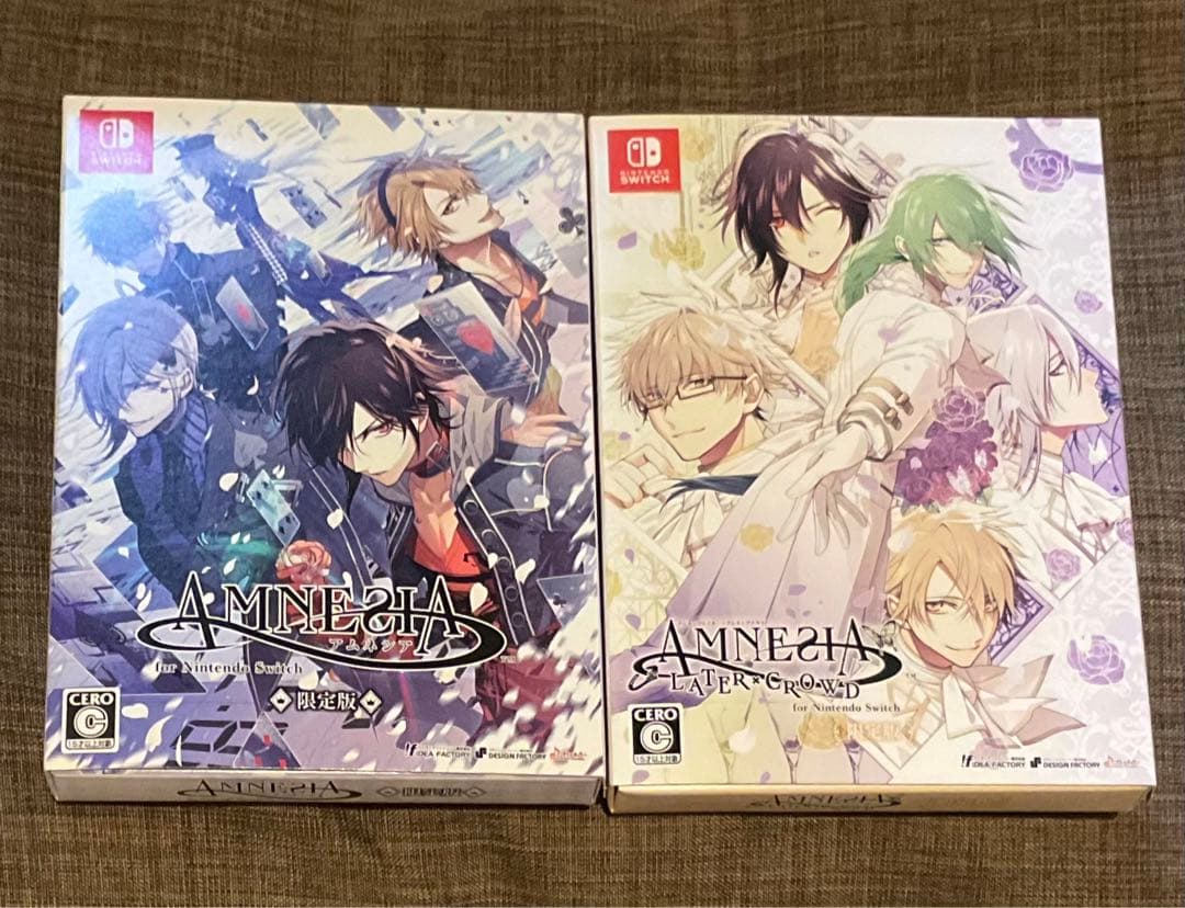 AMNESIA Switch LATER×CROWD 限定版　2点セット