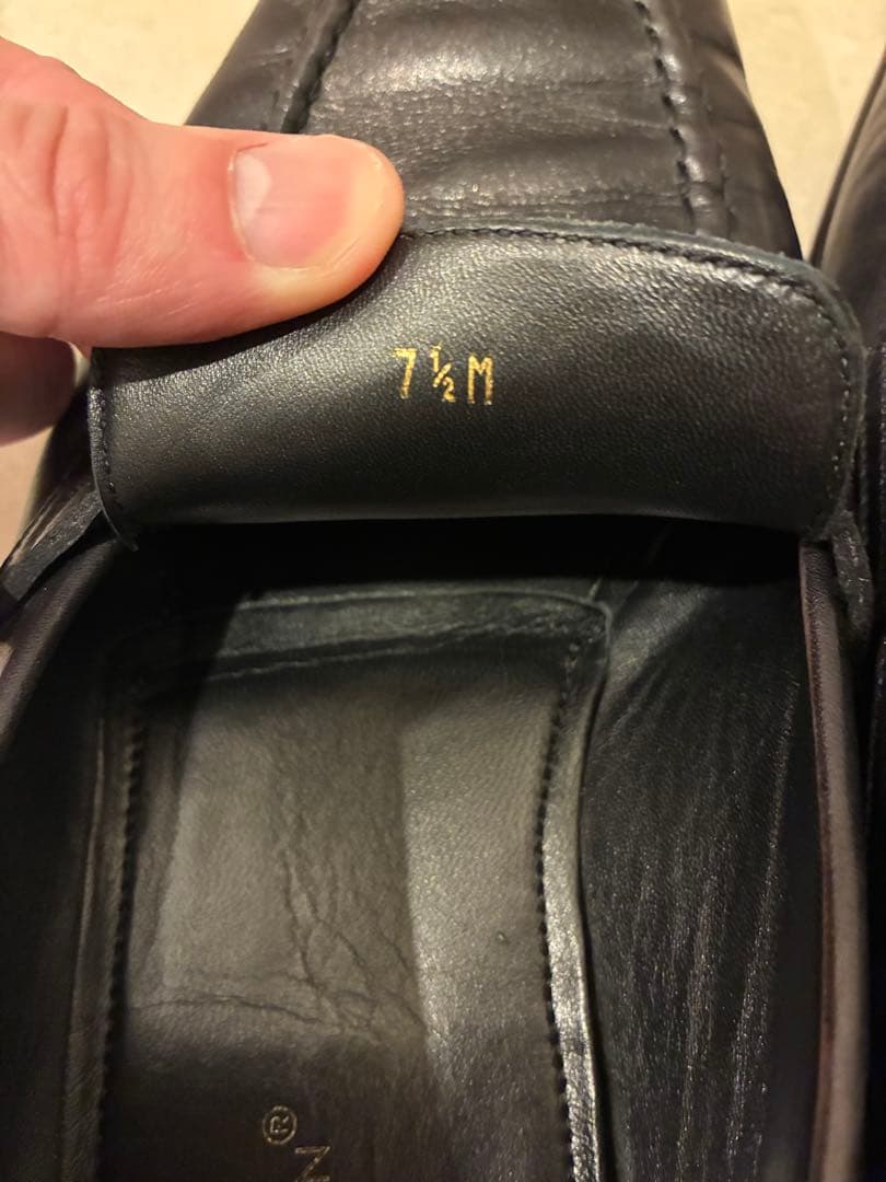 ルイヴィトン　レザー ローファー