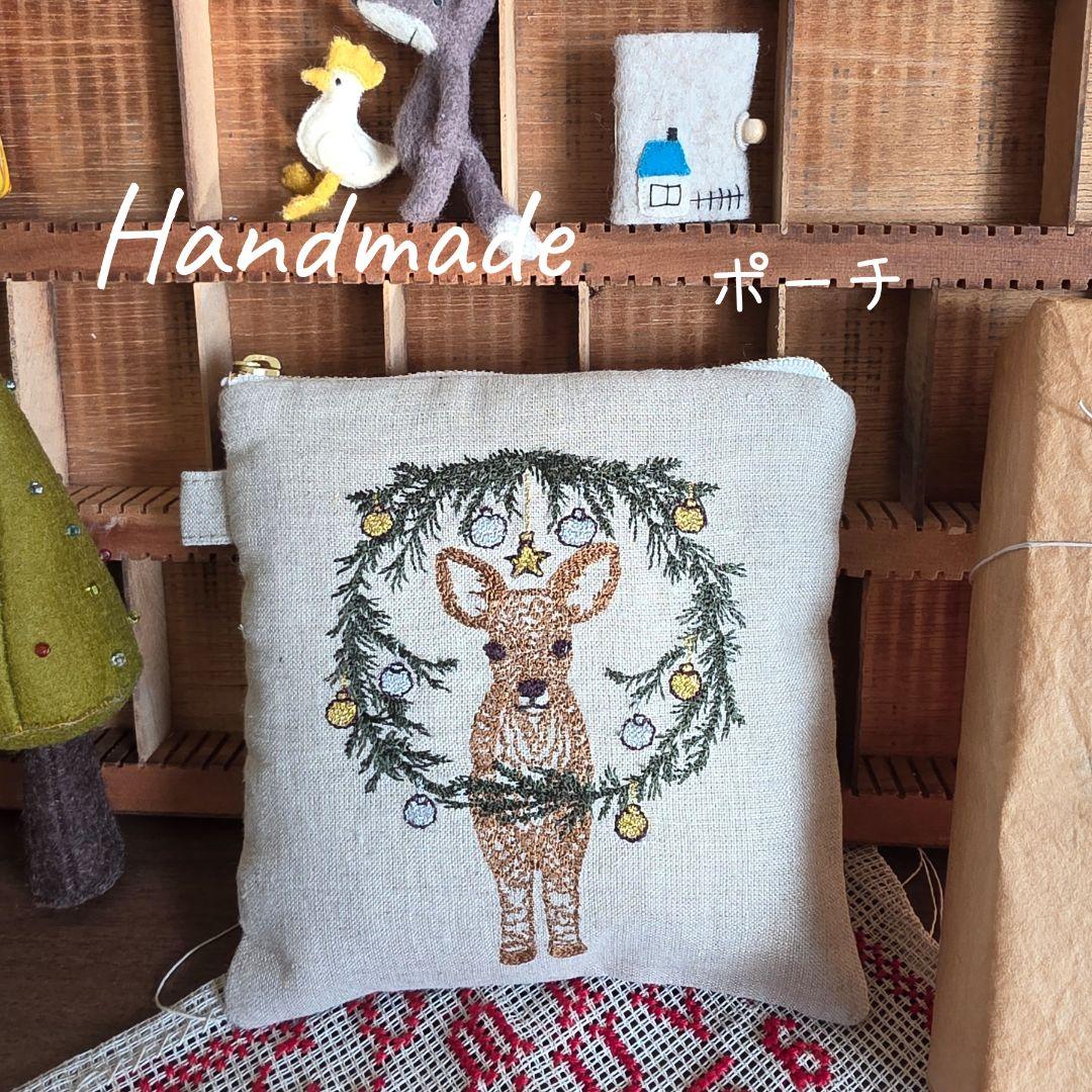 ❁ハンドメイドになります❁ CORAL&TUSK　ポーチ ４点