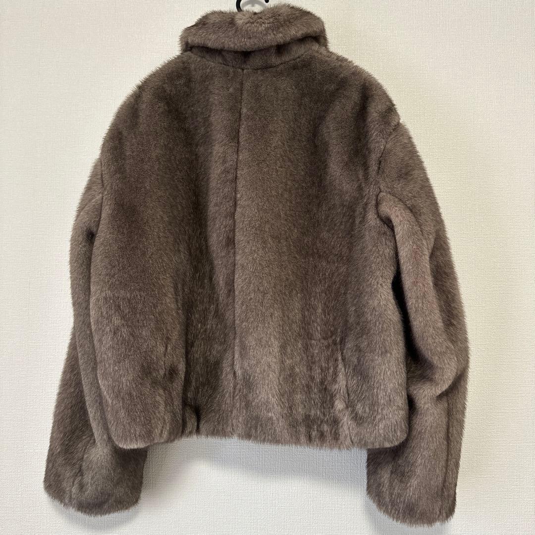 新品 未使用 Arpege story ミンク風ショートコート