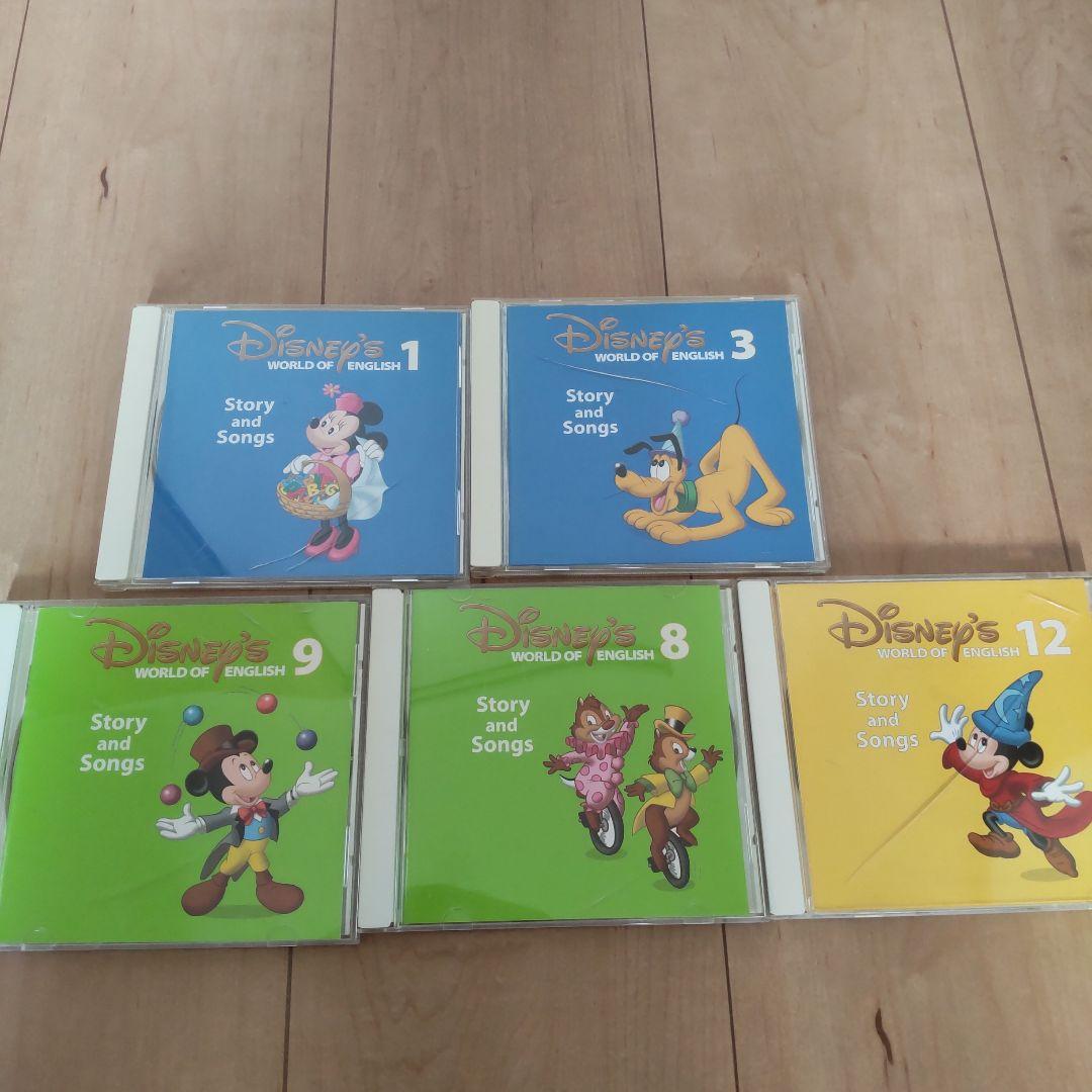【中古】ディズニーDisney　英語システム　9種類+おまけ