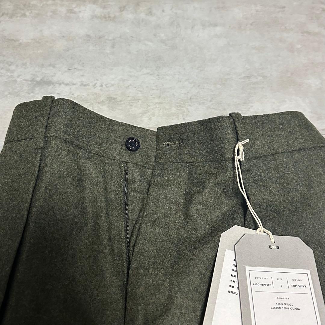 MARKAWARE マーカウェア ウールスラックスパンツ サイズ1