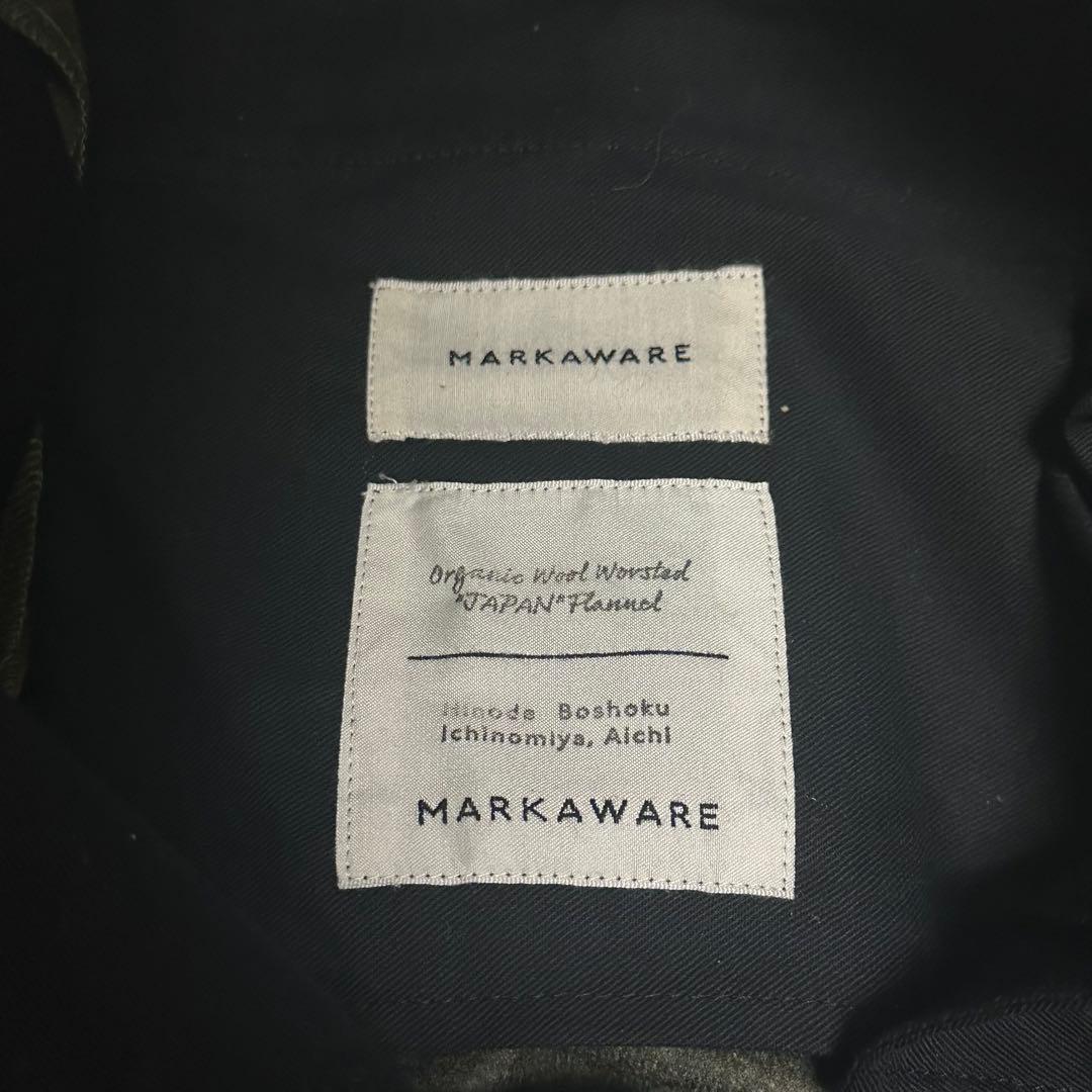 MARKAWARE マーカウェア ウールスラックスパンツ サイズ1