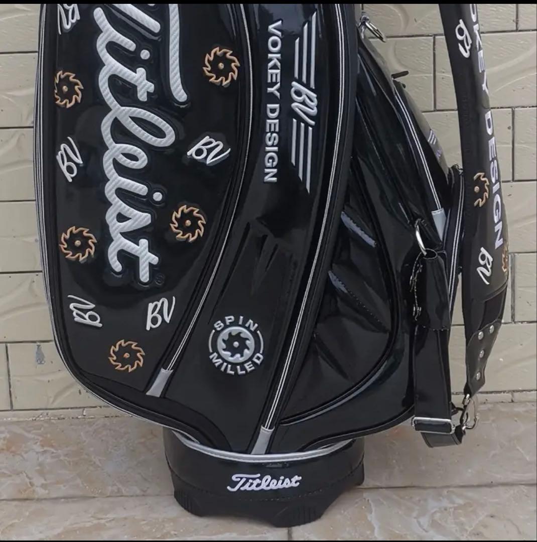 特価：キャディバッグ PUレザー スポーツゴルフバッグ メンズゴルフバッグ