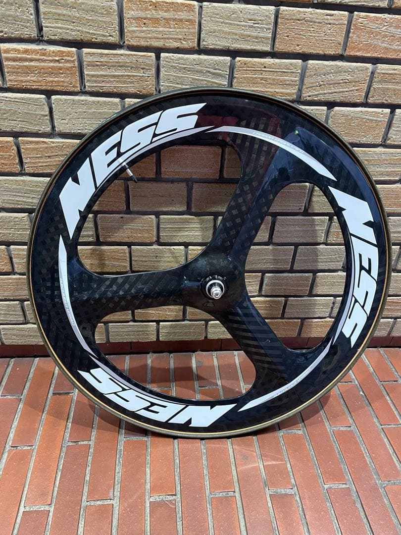 NESSカーボンチューブラー前後セット固定　17Tコグ付