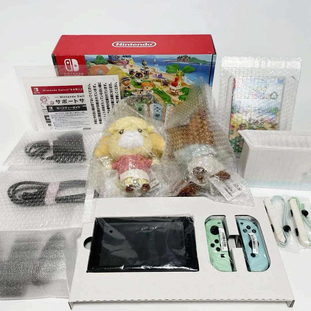 Nintendo　ニンテンドー　switch　本体　あつまれどうぶつの森セット