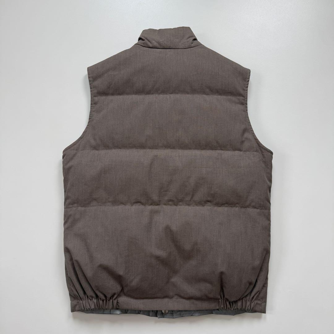 美品✨ブルネロクチネリ メンズ ダウンベスト リバーシブル