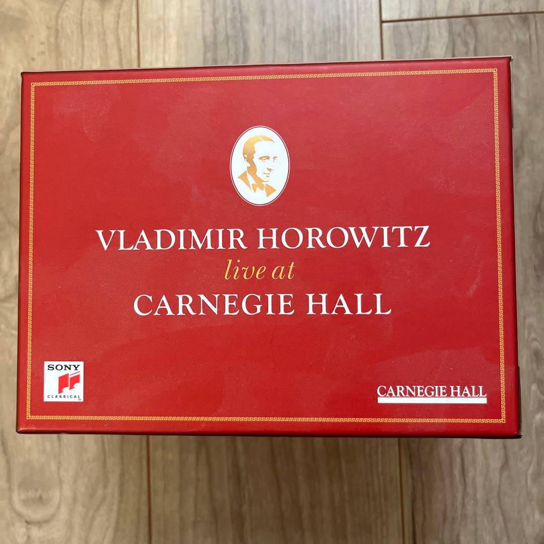 クラシック Vladimir Horowitz live at Carnegie Hall