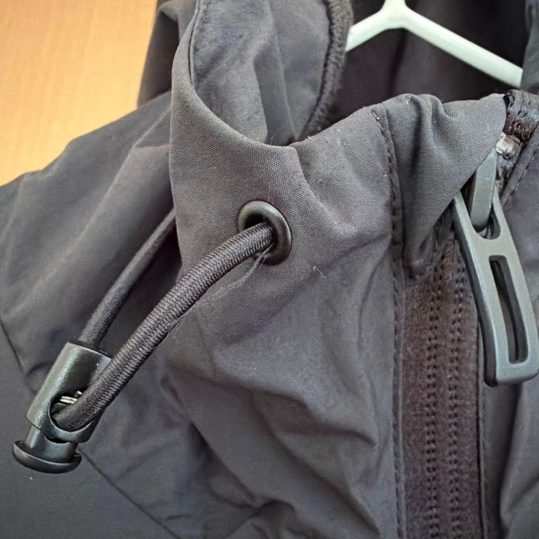 adidas ジャージ上下セット 黒 フード付き　レディース　S