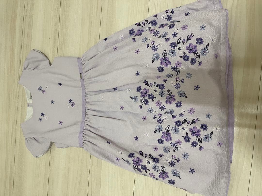 入学式 女の子 フォーマル ミキハウス &アナスイ　ドレスセット 120cm