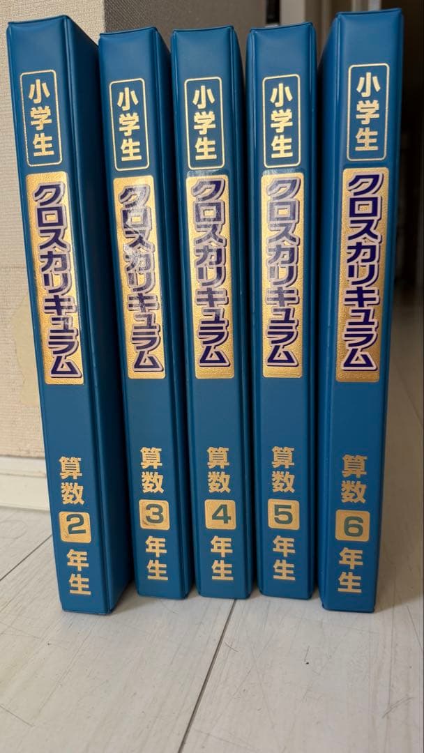 クロスカリキュラム算数小学２年〜６年テキストセット