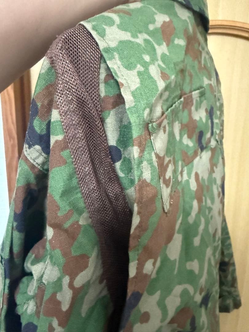 s*q様 陸自迷彩服 戦闘服 混麻　夏用　ノンアイロン　５Ａ