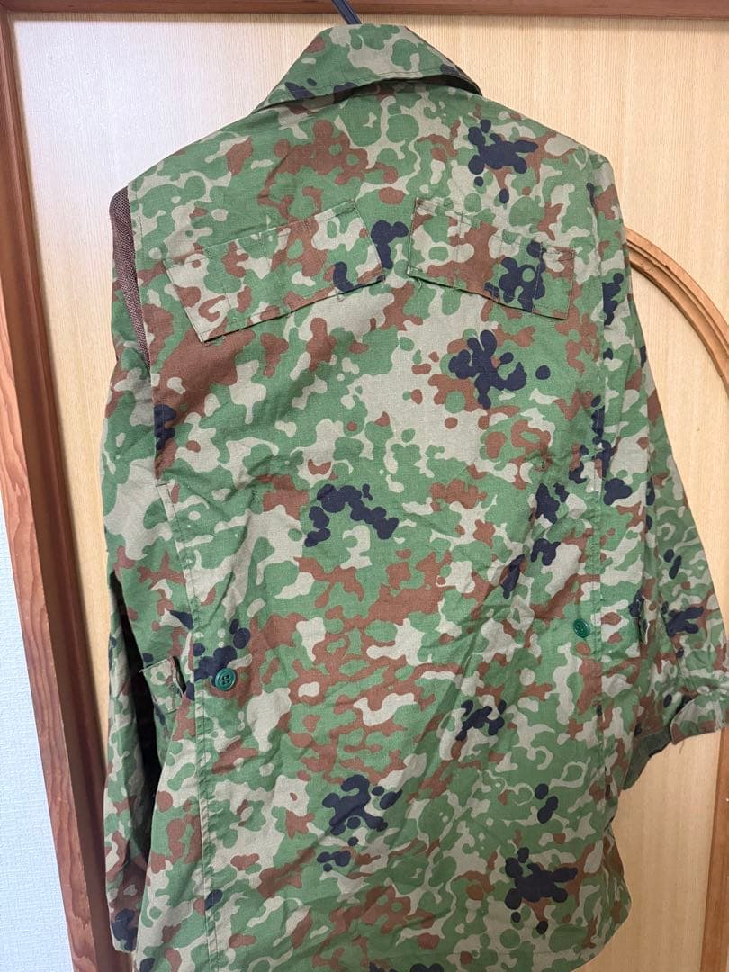 s*q様 陸自迷彩服 戦闘服 混麻　夏用　ノンアイロン　５Ａ