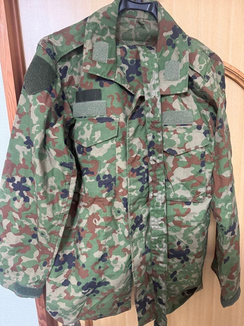 s*q様 陸自迷彩服 戦闘服 混麻　夏用　ノンアイロン　５Ａ