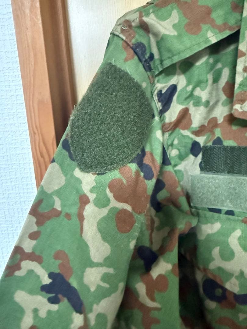 s*q様 陸自迷彩服 戦闘服 混麻　夏用　ノンアイロン　５Ａ