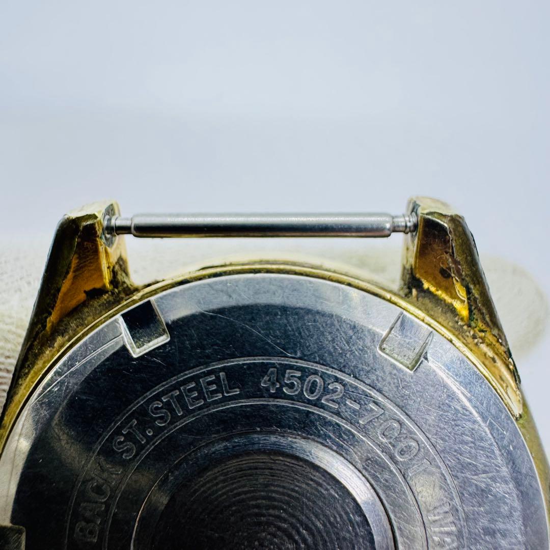 ✨SEIKO✨セイコー✨KS✨4502-7001✨デイト✨ゴールド✨腕時計✨