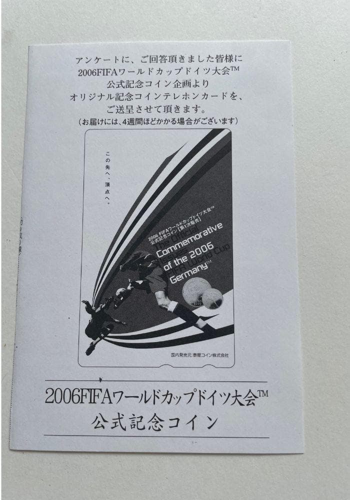 2006 FIFA ワールドカップ　ドイツ大会 公式 記念 ケース 箱入