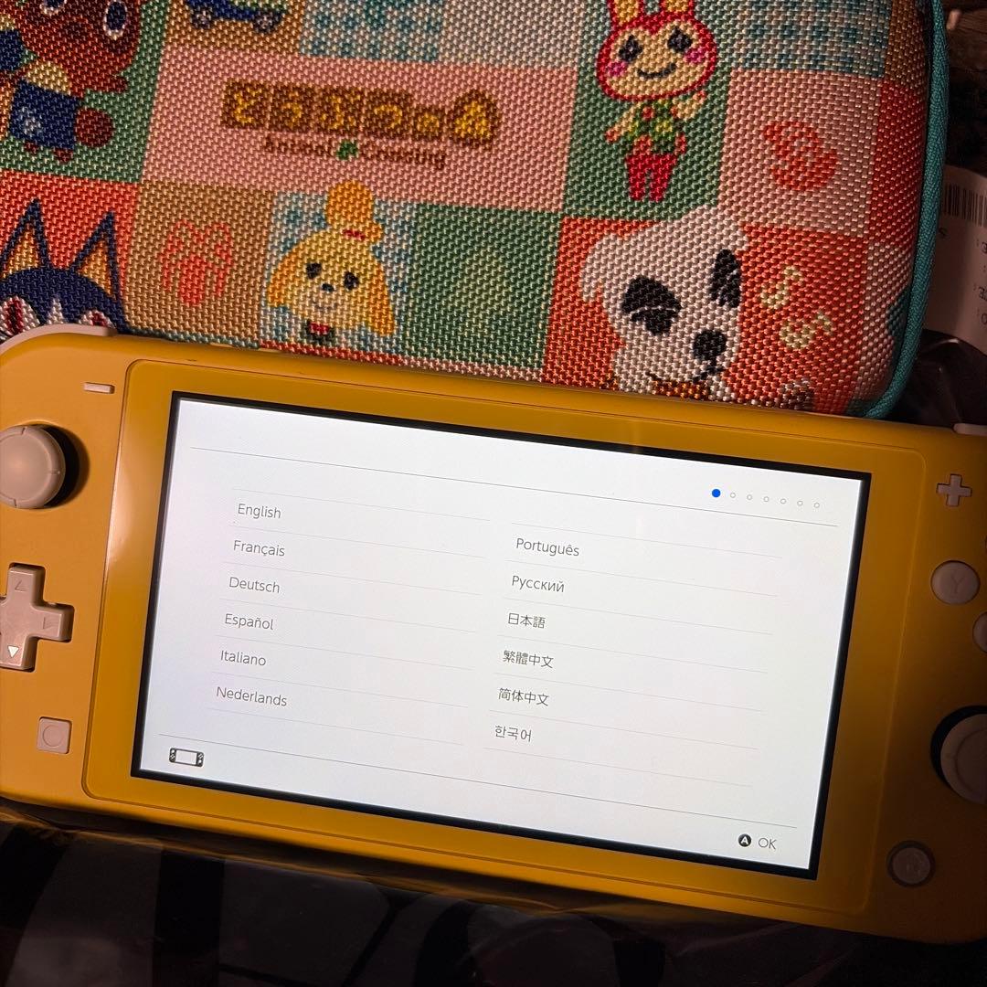 Switch light イエロー 本体