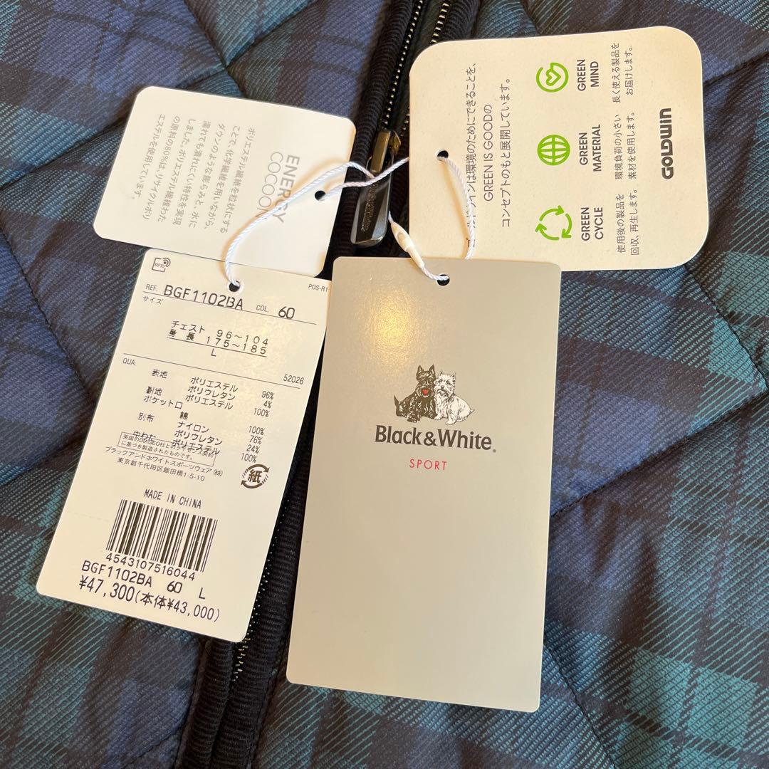 Black & White チェック柄ジャケット