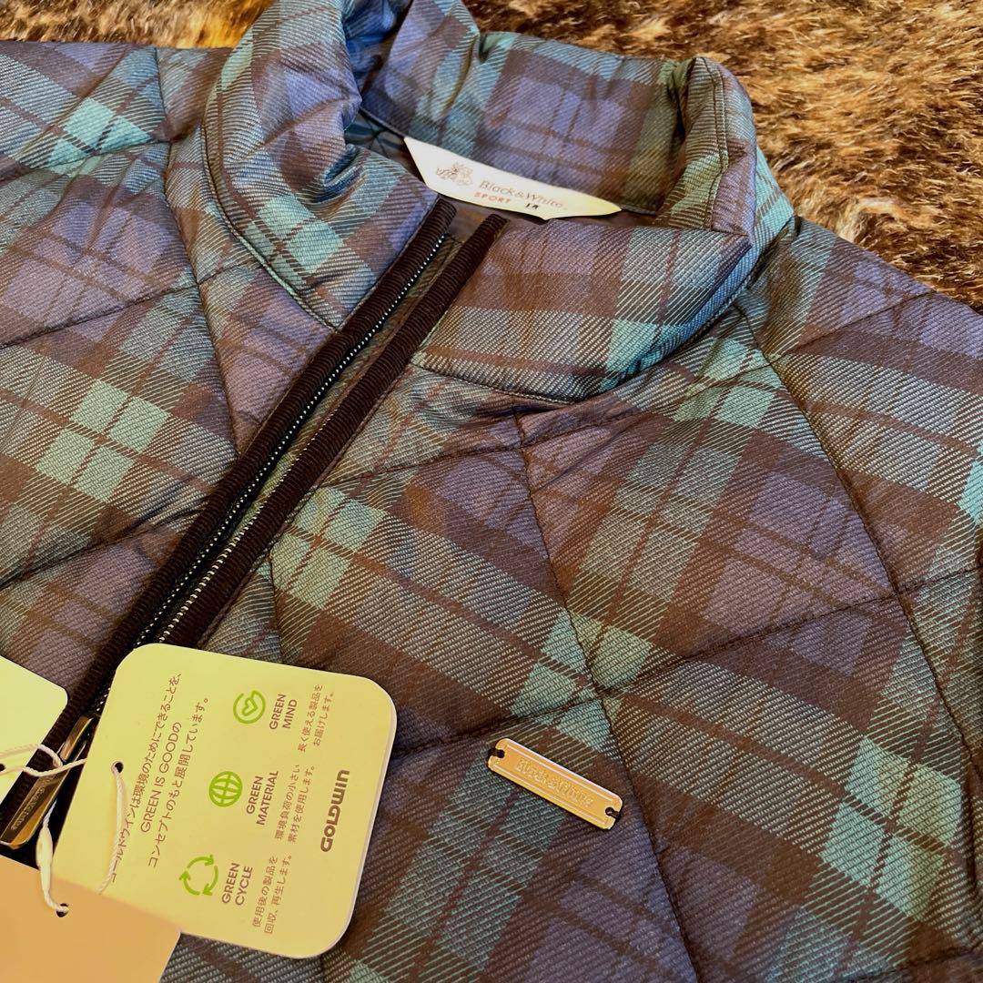 Black & White チェック柄ジャケット