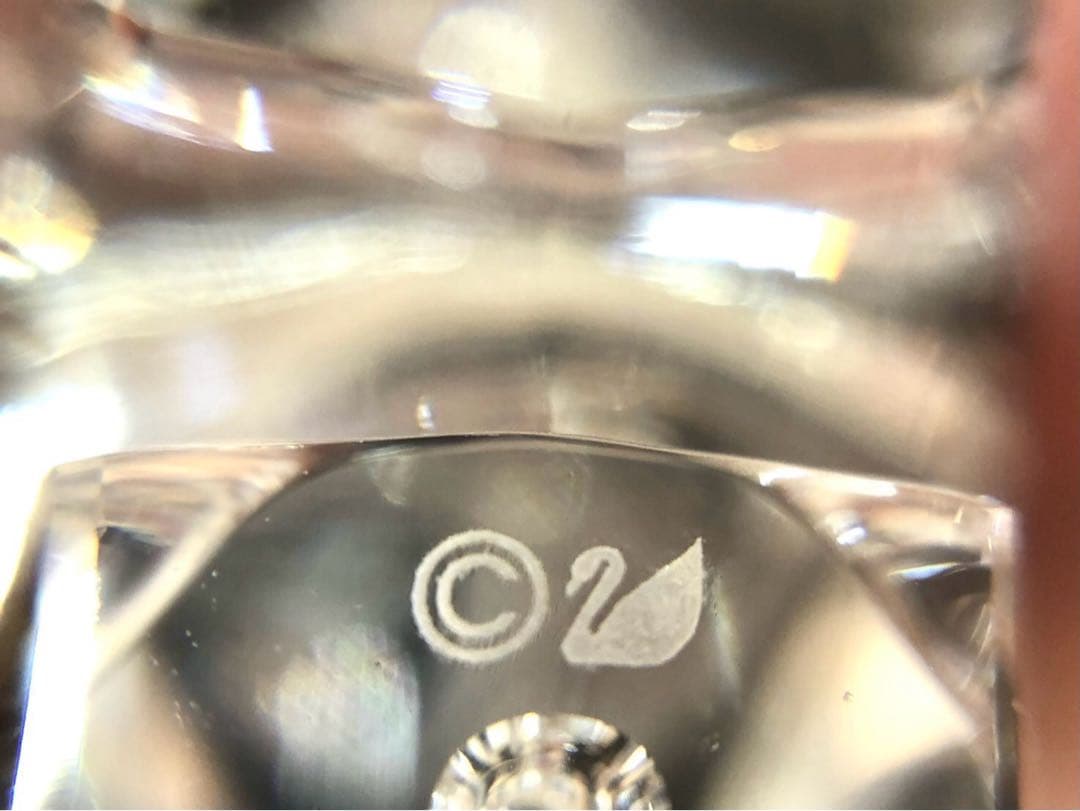 ●スワロフスキー　パグ　クリスタル　置物