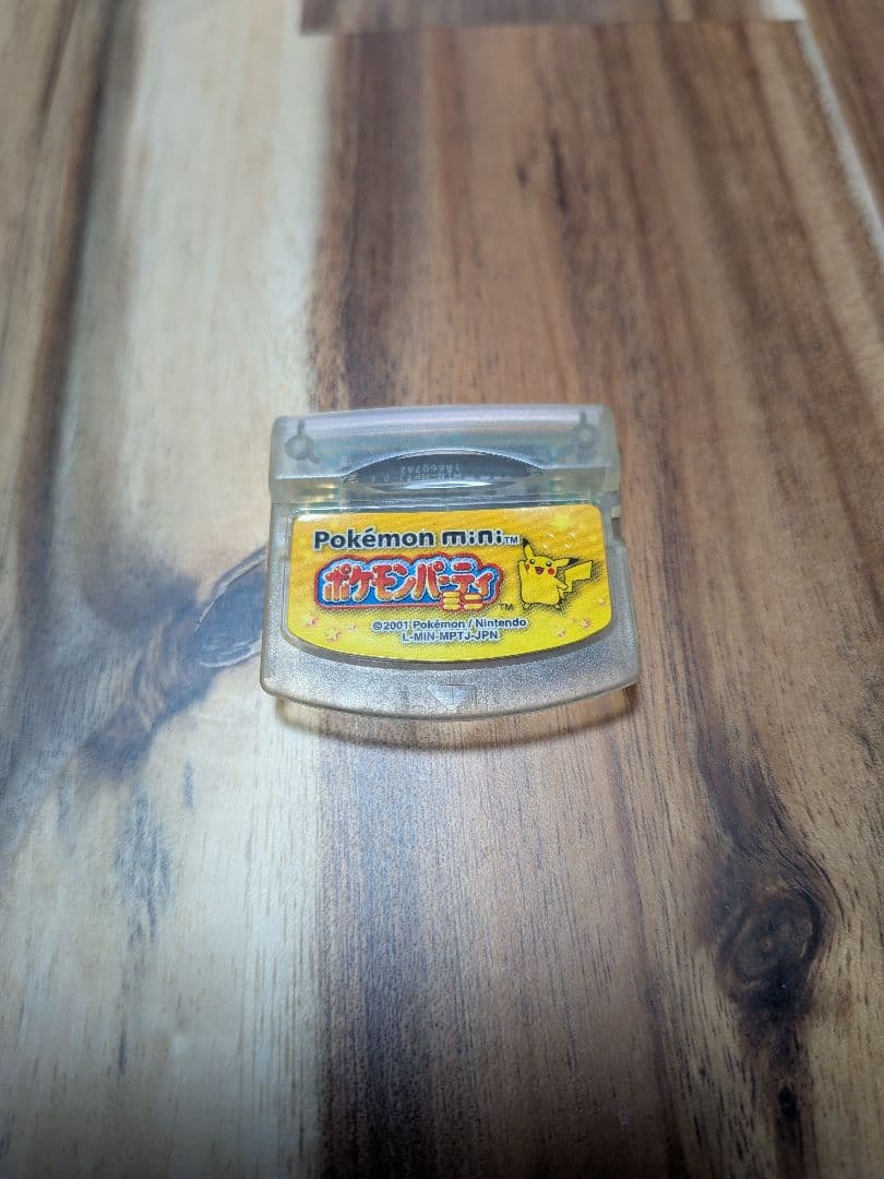 【動作確認済み】ポケモンミニ本体・ケース・ソフト（ポケモンパーティミニ）