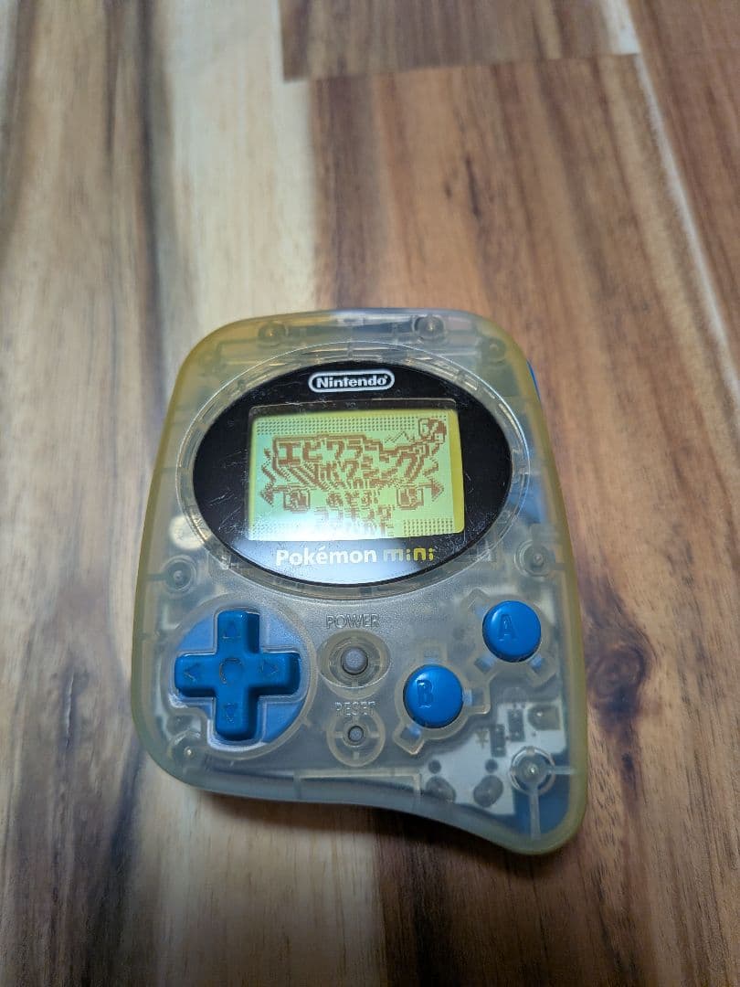 【動作確認済み】ポケモンミニ本体・ケース・ソフト（ポケモンパーティミニ）