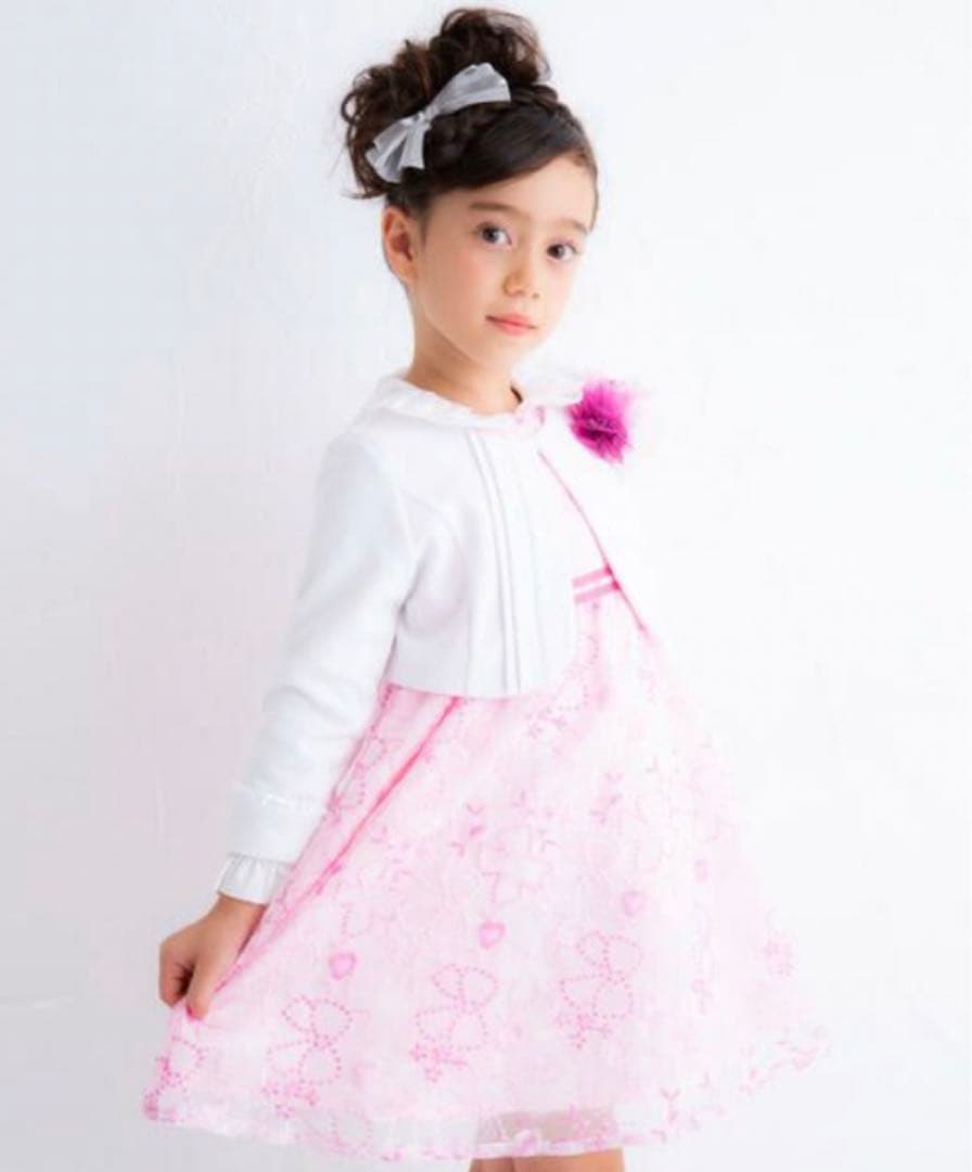 BEBE120 入学式　卒園式　発表会　結婚式　七五三　フォーマル　女の子