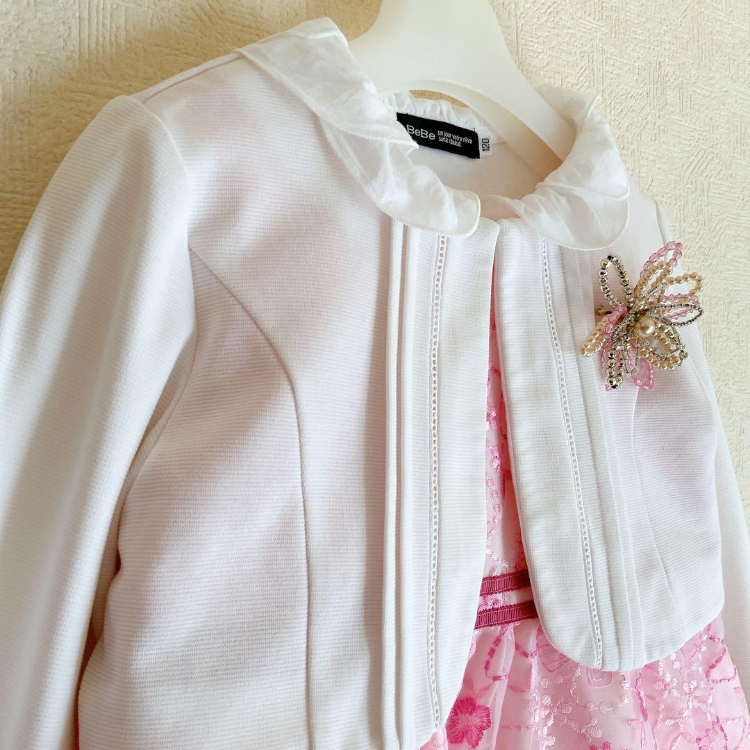 BEBE120 入学式　卒園式　発表会　結婚式　七五三　フォーマル　女の子