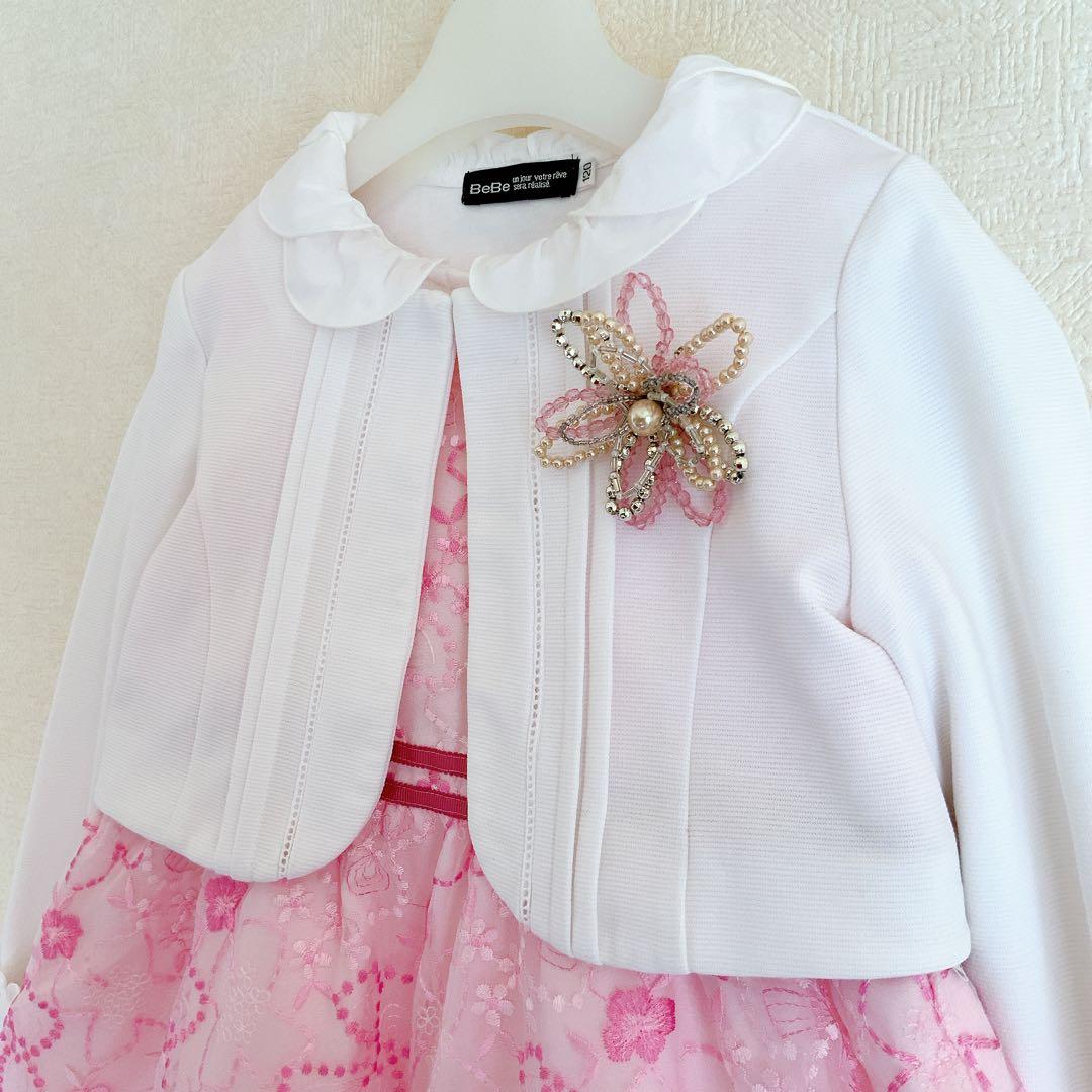 BEBE120 入学式　卒園式　発表会　結婚式　七五三　フォーマル　女の子
