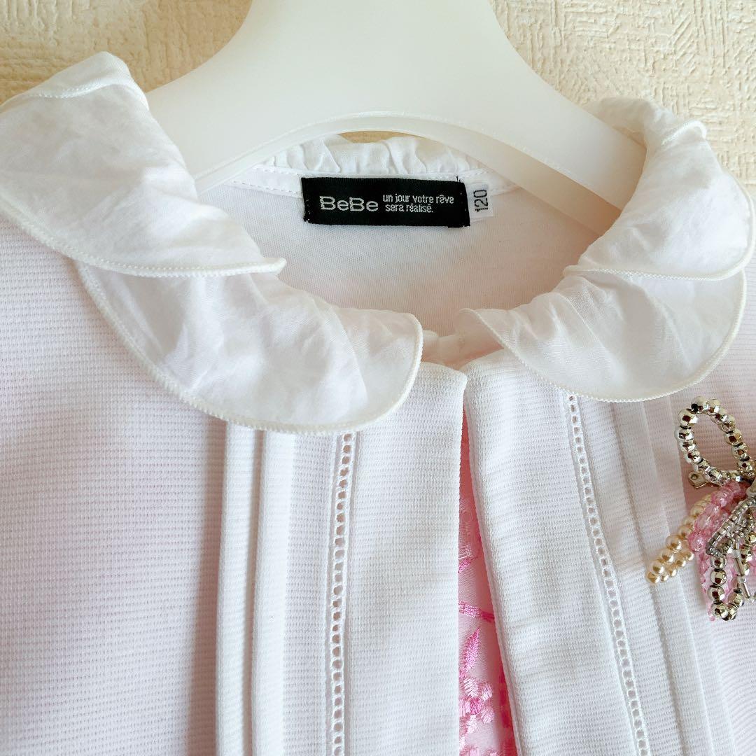 BEBE120 入学式　卒園式　発表会　結婚式　七五三　フォーマル　女の子